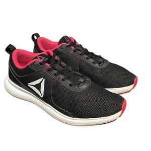 Reebok Drietium Women’s Black and Pink Running Sneakers Size 8